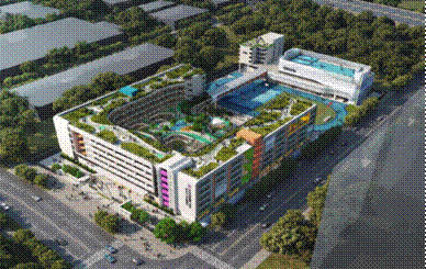 2 学校鸟瞰图