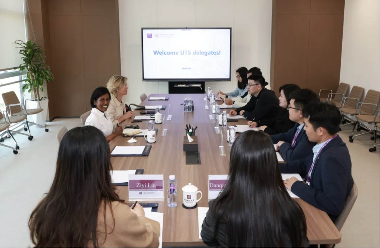 悉尼科技大学与深圳理工洽谈国际合作