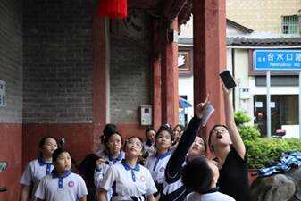 麦氏宗祠实地考察学习1